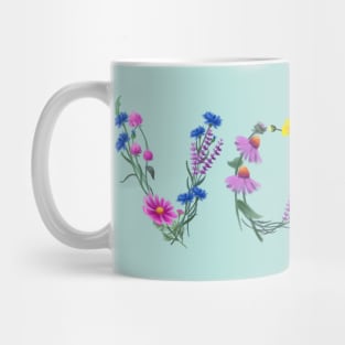 Vote (Wildflowers) Mug